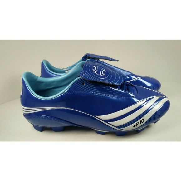 Rare! 2006 Adidas +F10.7 TRX FG Blue Soccer Cleats - Picture 6 of 8